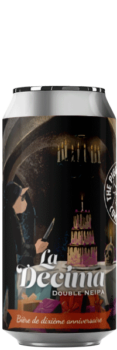 La Decima bière double neipa brasserie The Piggy Brewing