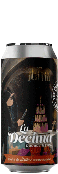 La Decima bière double neipa brasserie The Piggy Brewing