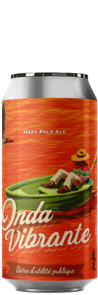 Onda Vibrante bière hazy pale ale brasserie thee piggy brewing