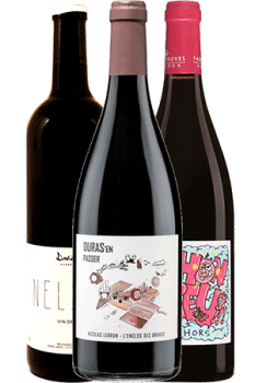 Bouteille de vins du Coffret Vins Natures