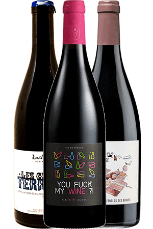 Bouteille de vins du Coffret Vins Natures