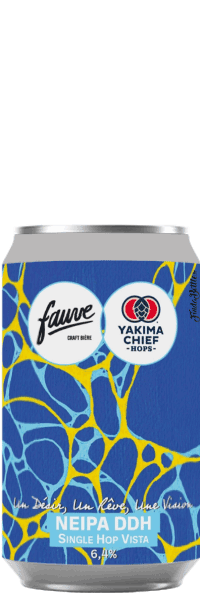 Un Désir, Un Rêve, Une Vision Neipa DDh Single Hop Vista brasserie Fauve