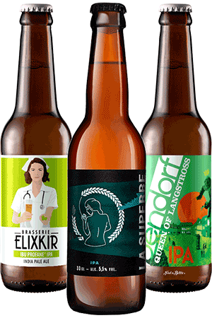 Coffret découverte bières artisanales IPA
