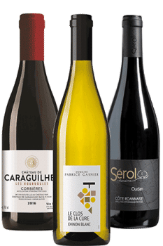 Bouteille de vins du Coffret Bio & bon