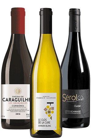 Bouteille de vins du Coffret Bio & bon