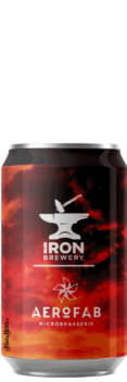 Canette de bière Wheat Ale Blanche Jasmin Hibiscus Thé Vert Brasserie Iron