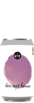 canette de biere Dix-Sept Heures Session IPA brasserie vif