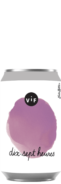 canette de biere Dix-Sept Heures Session IPA brasserie vif