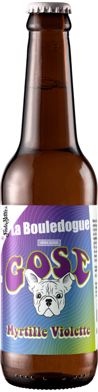 Gose myrtille violette brasserie La Bouledogue