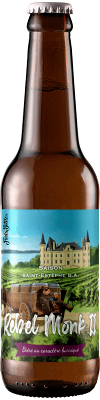 Saison barreel aged st estephe brasserie the piggy brewing company