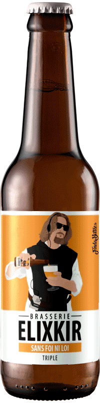 Bière Artisanale Sans Foi Ni Loi Triple Brasserie Elixkir