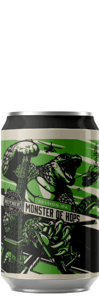 Bière monster of hops session neipa brasserie independent house