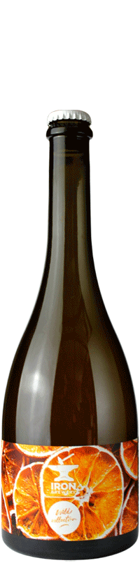 Bouteille de bière Wild Collection Outer Blood Orange Brasserie Iron