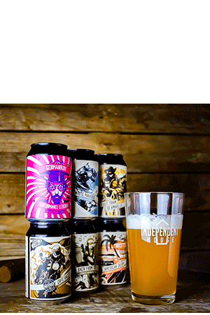 Coffret verres et bières brasserie independent House