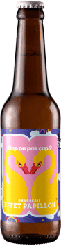 Cap ou pas cap bière artisanale brasserie effet papillon