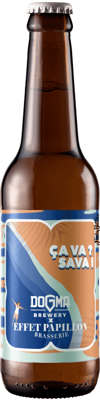 Cava sava bière artisanale brasserie Effet Papllon