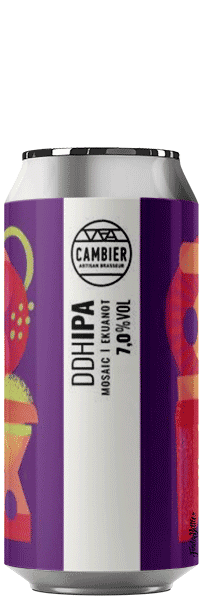 DDH IPA bière artisanale brasserie Cambier