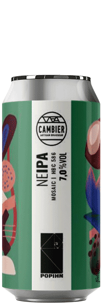 Neipa bière atisanale brasserie cambier et brasserie popihn