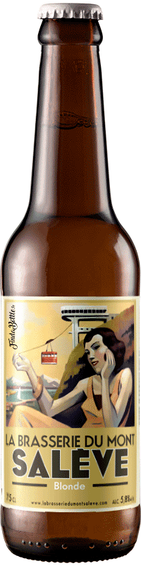 Blonde brasserie Mont Saleve