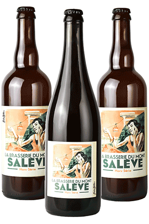 Coffret Mont Saleve bouteilles de bières artisanales 75cl