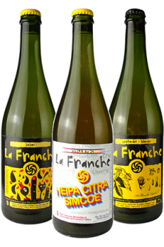 Coffret 6 bouteilles 75cl brasserie La Franche