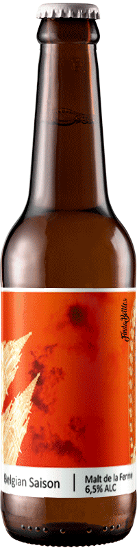 Bouteille bière artisanale belgian saison brasserie Popihn