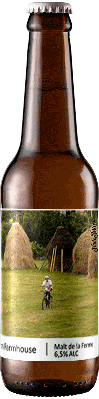 Bouteille bière artisanale saison farmhouse brasserie Popihn