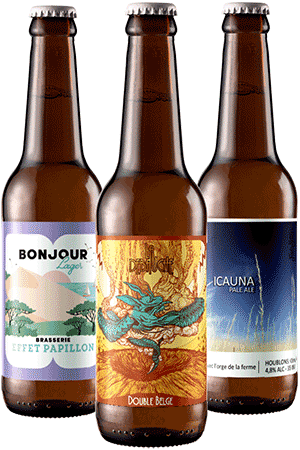 Coffret découverte de bières artisanales françaises