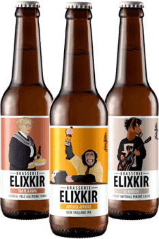 Coffret nouveautés bières brasserie Elixkir