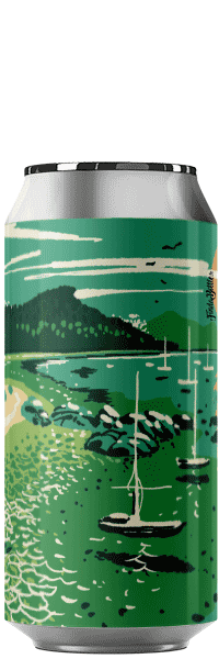 Canette de bière tasman bay double hazy ipa brasserie Hoppy Road