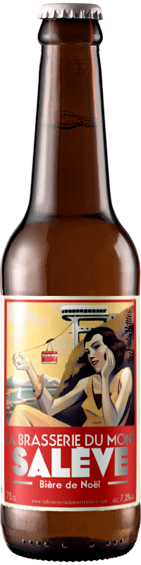 Bière double IPA noel brasserie du mont saleve