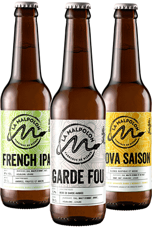 Coffret découverte bières artisanales brasserie La Malpolon