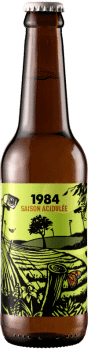 bouteille de bière artisanale 1984 saison acidulée brasserie Hoppy Road