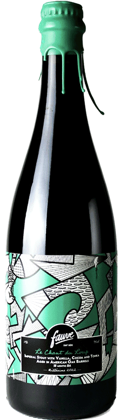 Le Chant du loup bière artisanale stout brasserie Fauve