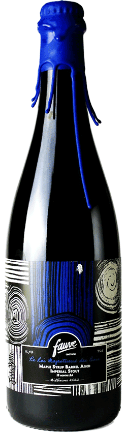 Le Roi Majestueux des Bois bière artisanale stout brasserie Fauve