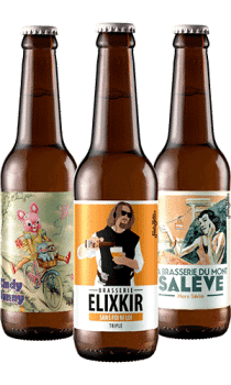 Coffret découverte de bières artisanales de style triple belge