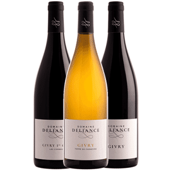 Coffret de vins du Domaine Deliance en Bourgogne