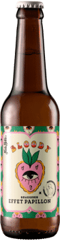 Bière artisanale bloody imperial farmhouse brasserie effet papillon