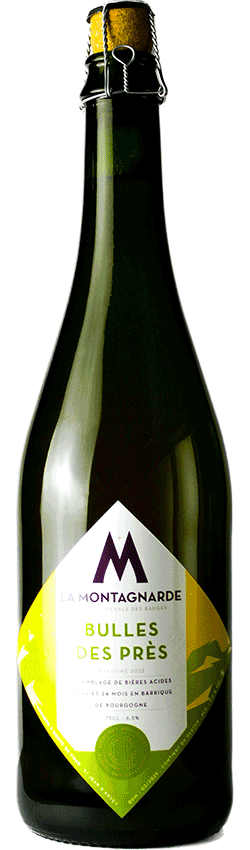 Bulles de près bière artisanale brasserie la montagnarde