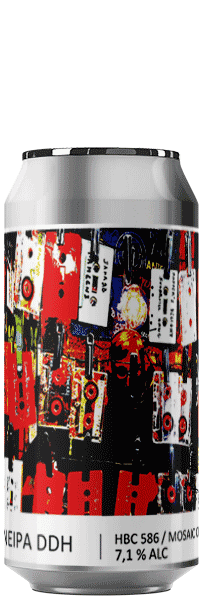 Neipa DDH - HBC 586 & Mosaic Cryo brasserie popihn