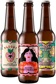 Coffret bières artisanales brasserie Effet Papillon 2