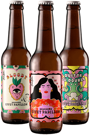 Coffret bières artisanales brasserie Effet Papillon 2