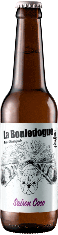 Bière saison barriquée coco brasserie la bouledogue