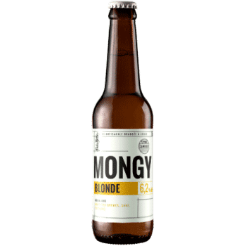 Mongy blonde bière artisanale brasserie Cambier