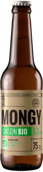 Mongy bière artisanale saison bio brasserie Cambier