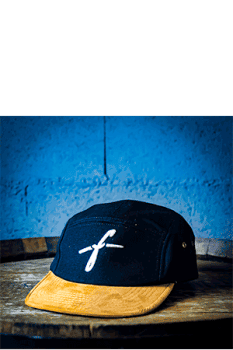 casquette 5 panel brasserie fauve