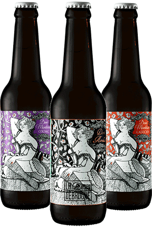 Coffret bière demi mondaine brasserie la débauche