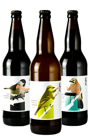 Coffret La Part des Hommes 3 Bouteilles brasserie Elixkir
