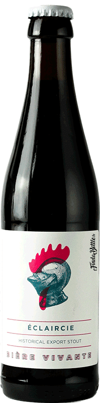 Bière éclaircie historical export stout brasserie sacrilège