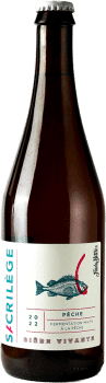 bière pêche brasserie sacrilège 75cl